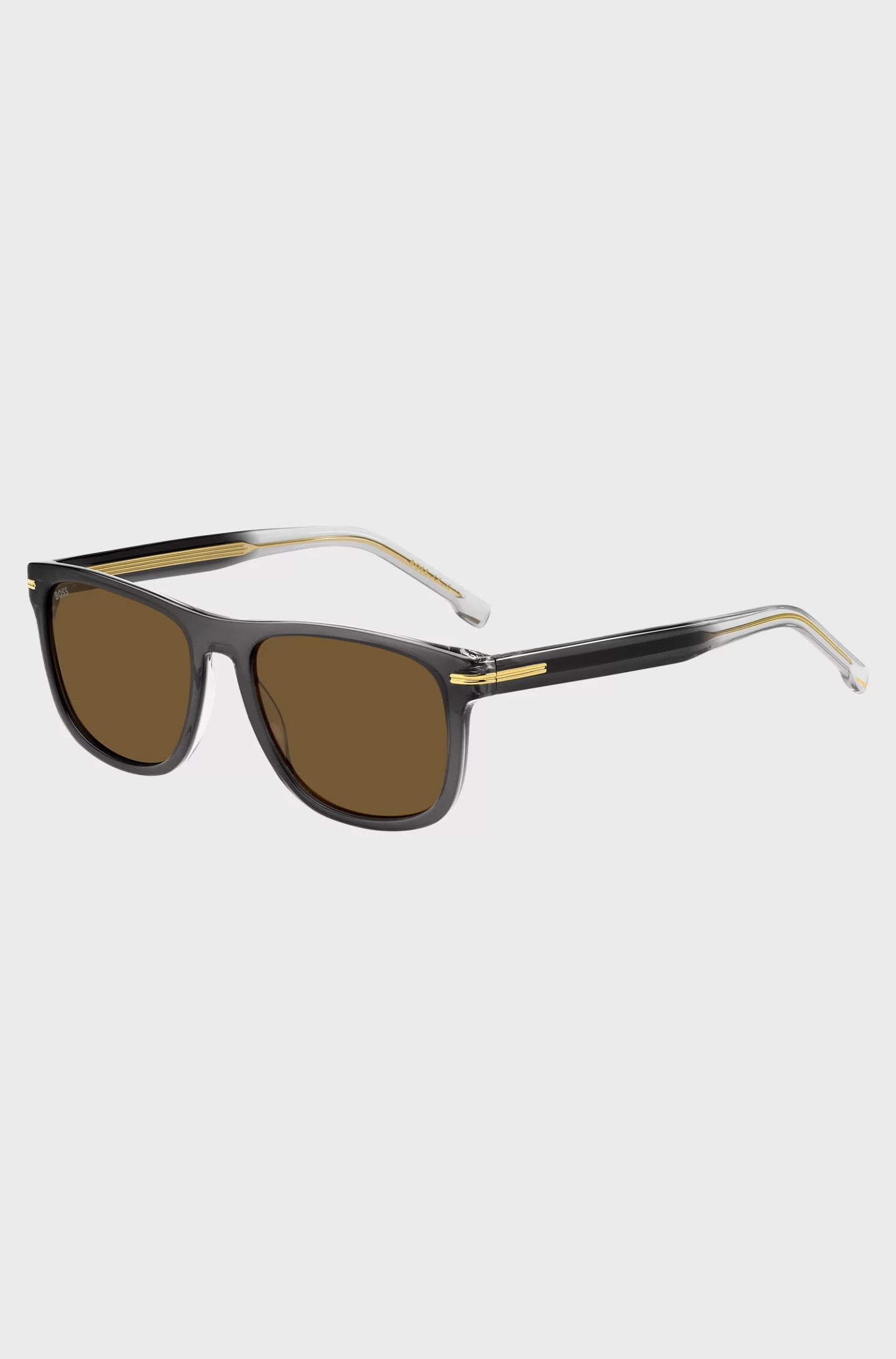 GREY-ACETATE SUNGLASSES WITH GRADIENT EFFECT