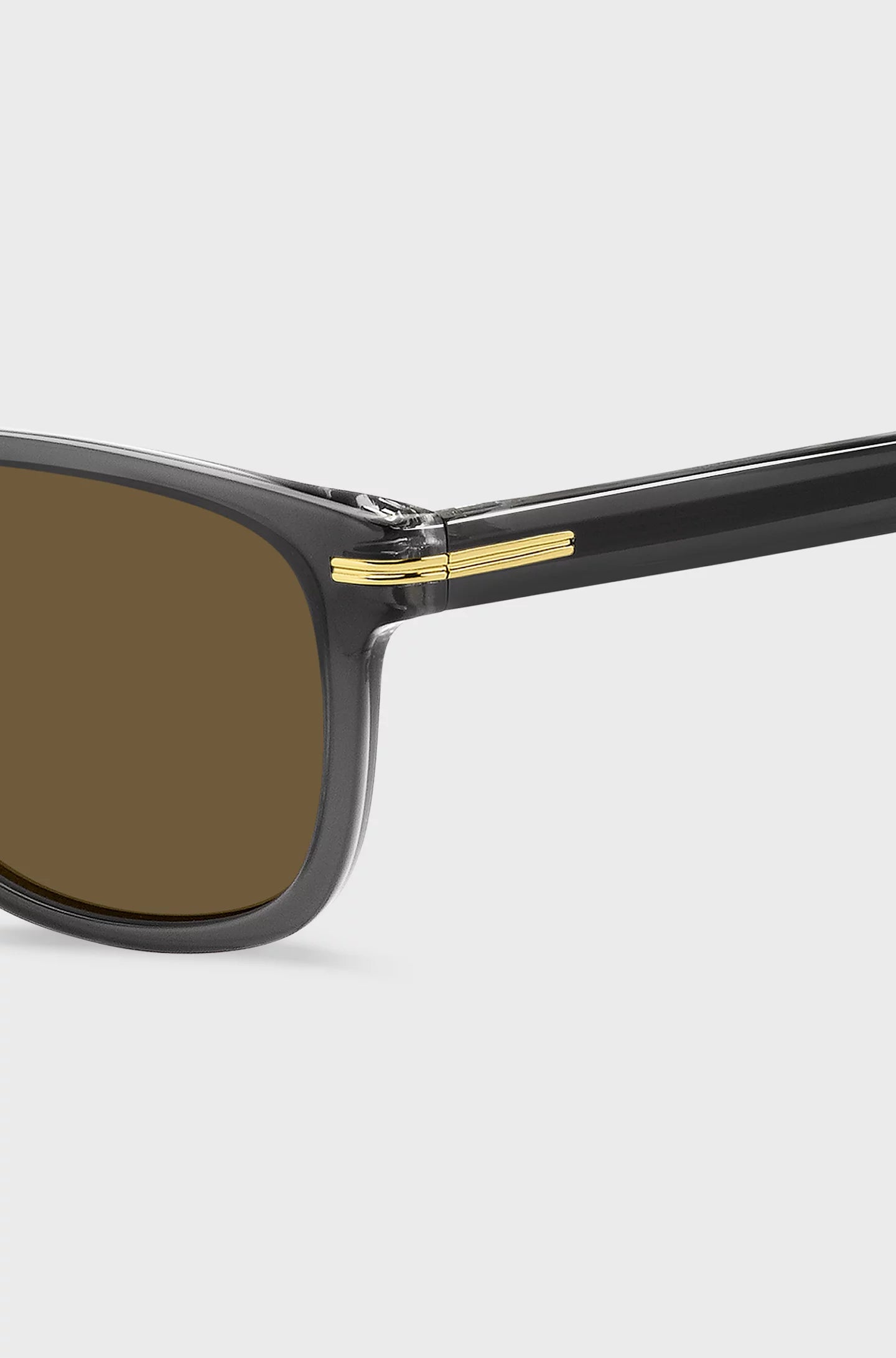 GREY-ACETATE SUNGLASSES WITH GRADIENT EFFECT