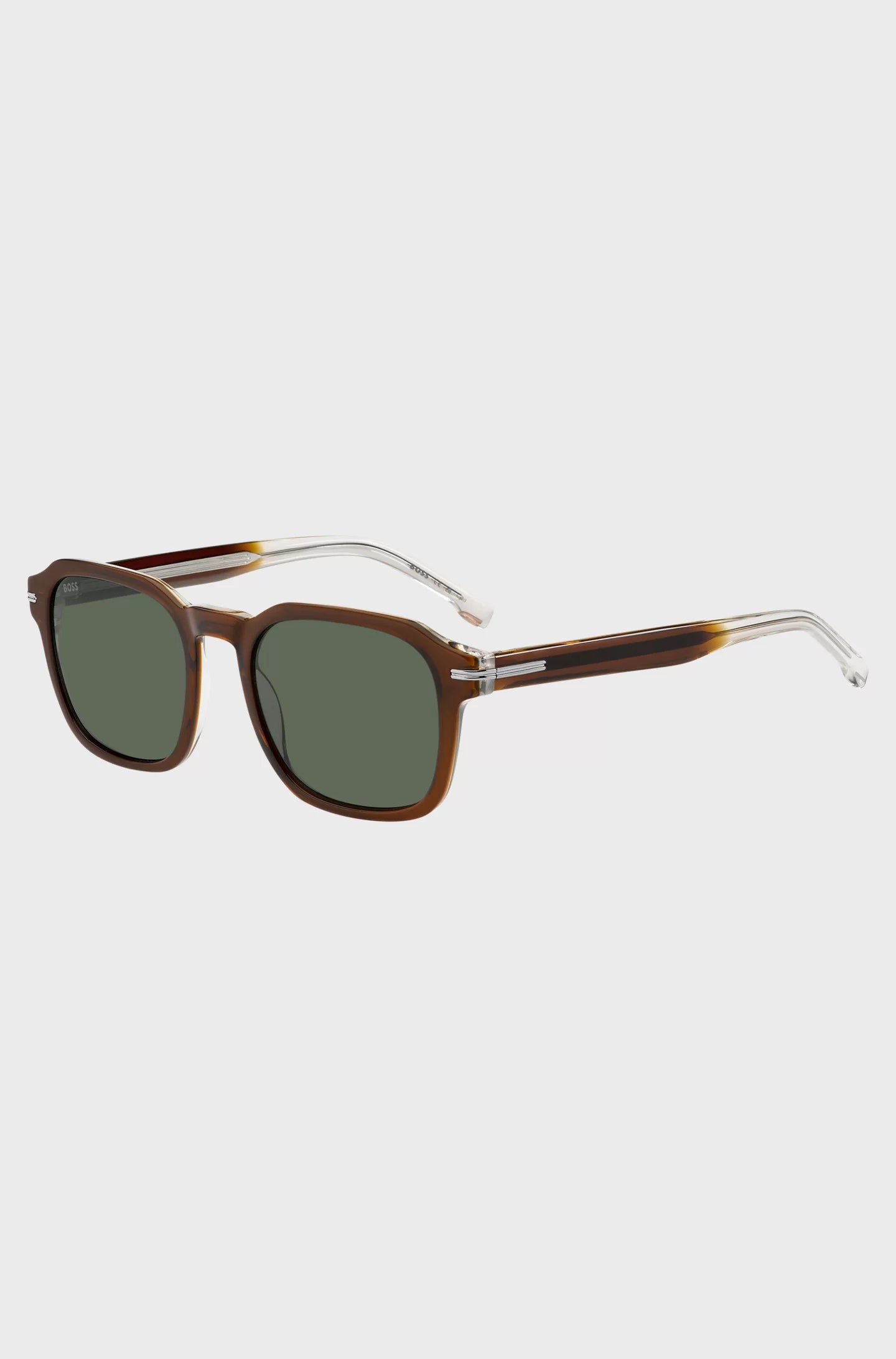 BROWN-ACETATE SUNGLASSES WITH GRADIENT EFFECT