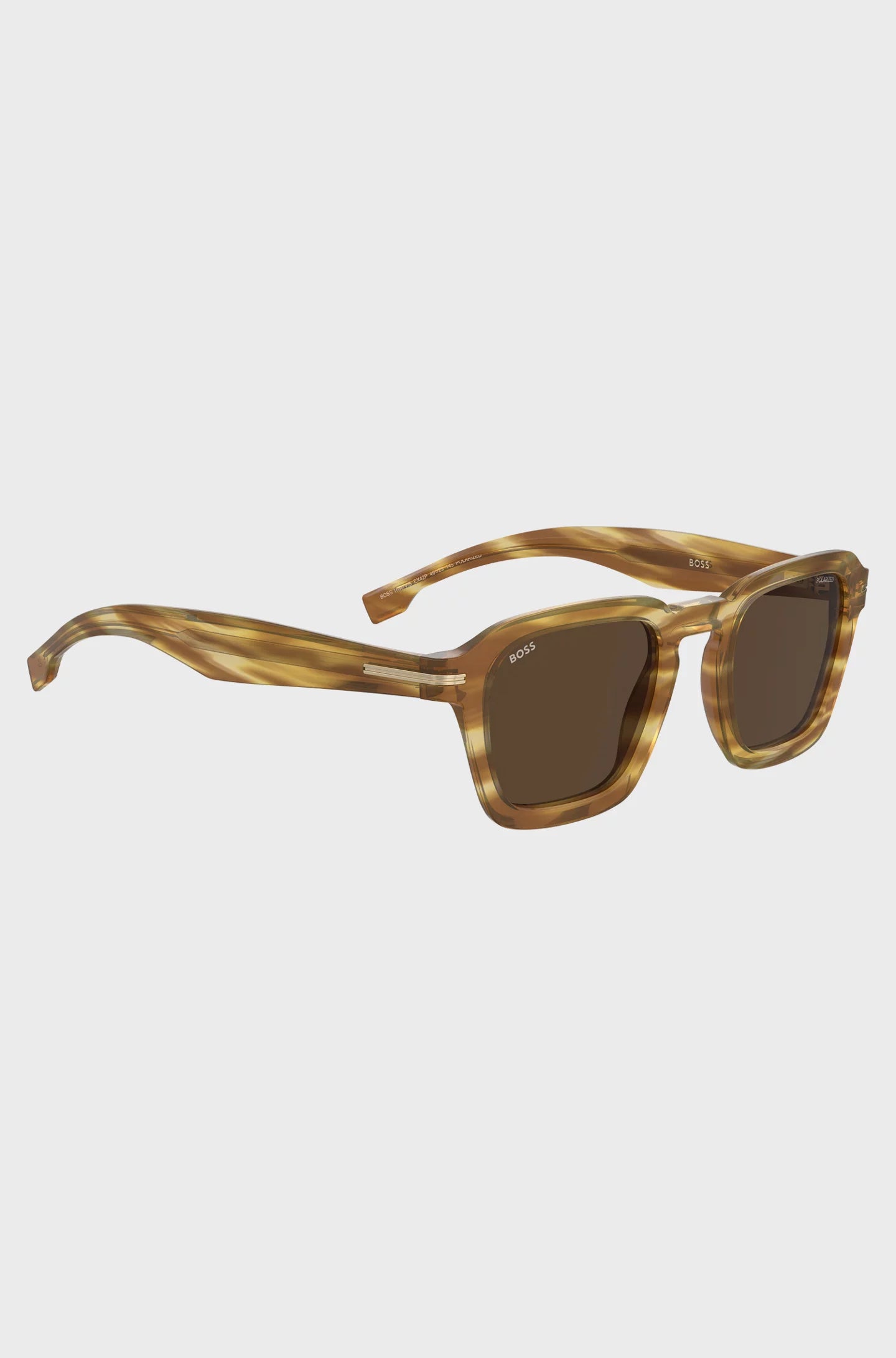 ITALIAN-CRAFTED SUNGLASSES IN PATTERNED ACETATE