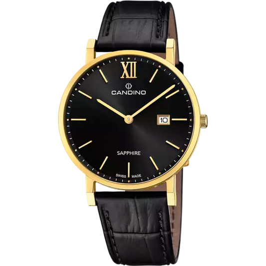 Swiss Men's CANDINO watch, black. Collection COUPLE. C4726/3