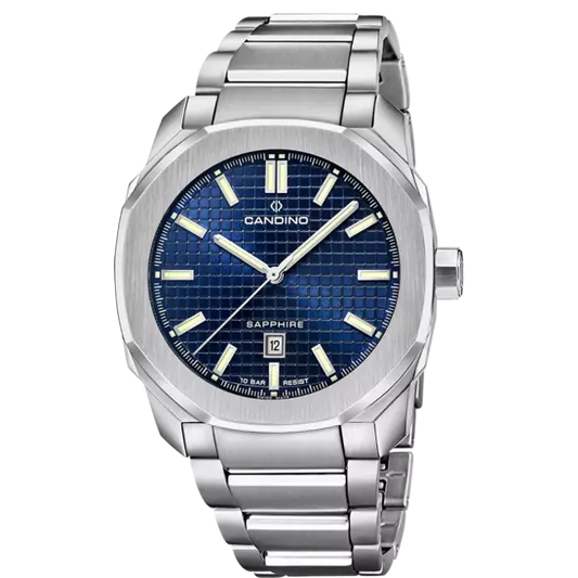 Swiss Men's CANDINO watch, blue. Collection GENTS SPORT. C4754/2