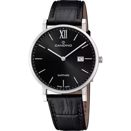 Swiss Men's CANDINO watch, black. Collection COUPLE. C4724/3