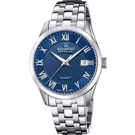 Swiss Men's CANDINO watch, blue. Collection COUPLE. C4709/C