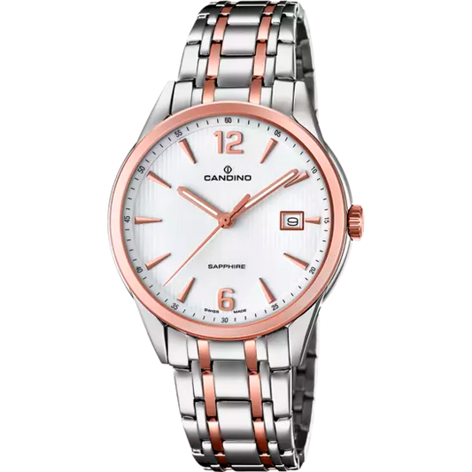 Swiss Men's CANDINO watch, pink. Collection COUPLE. C4616/2