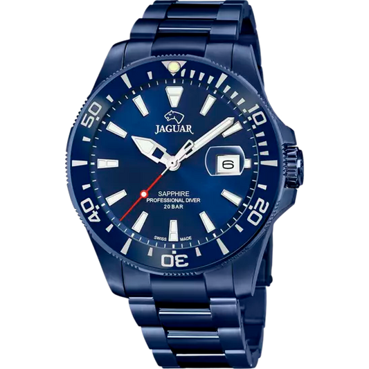 BLUE MEN'S WATCH JAGUAR PRO DIVER J987/1