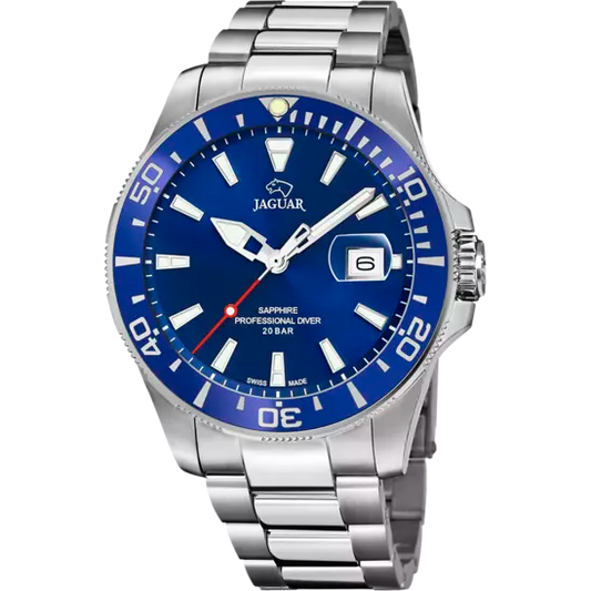 BLUE MEN'S WATCH JAGUAR PRO DIVER J860/C