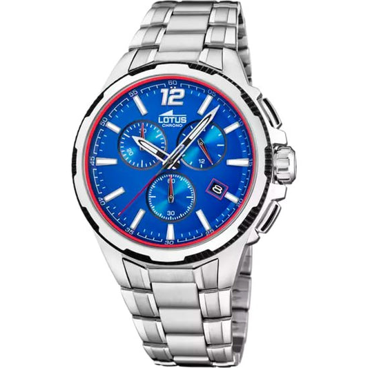 LOTUS MEN'S BLUE STAINLESS STEEL WATCH BRACELET 18585/1