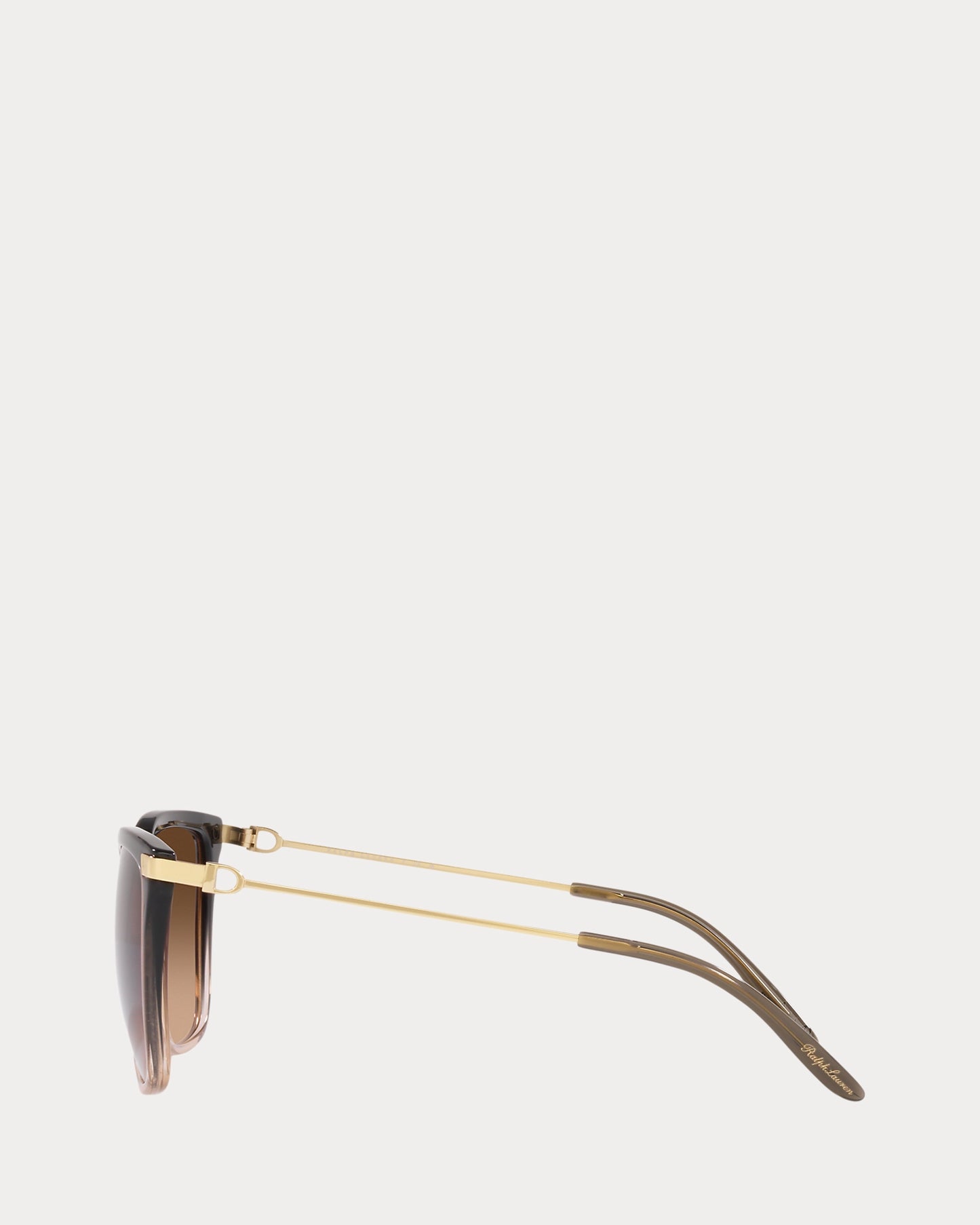 Stirrup Kate Sunglasses (Shiny Grad Black/Beige)