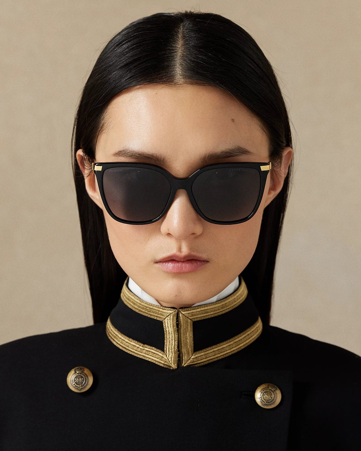 Stirrup Kate Sunglasses (Shiny Black)