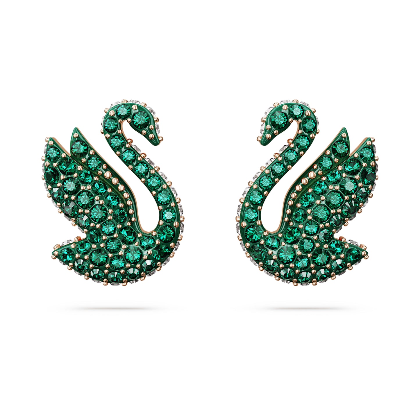 Swarovski Iconic Swan stud earrings