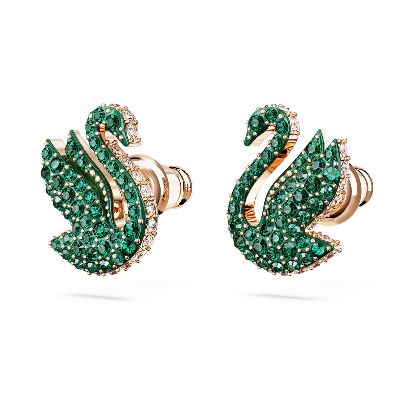 Swarovski Iconic Swan stud earrings