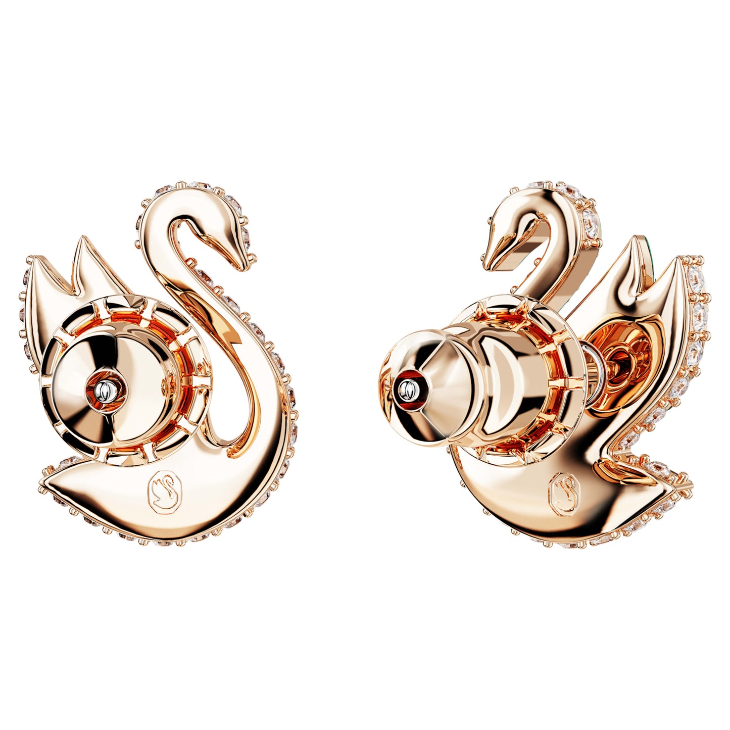 Swarovski Iconic Swan stud earrings