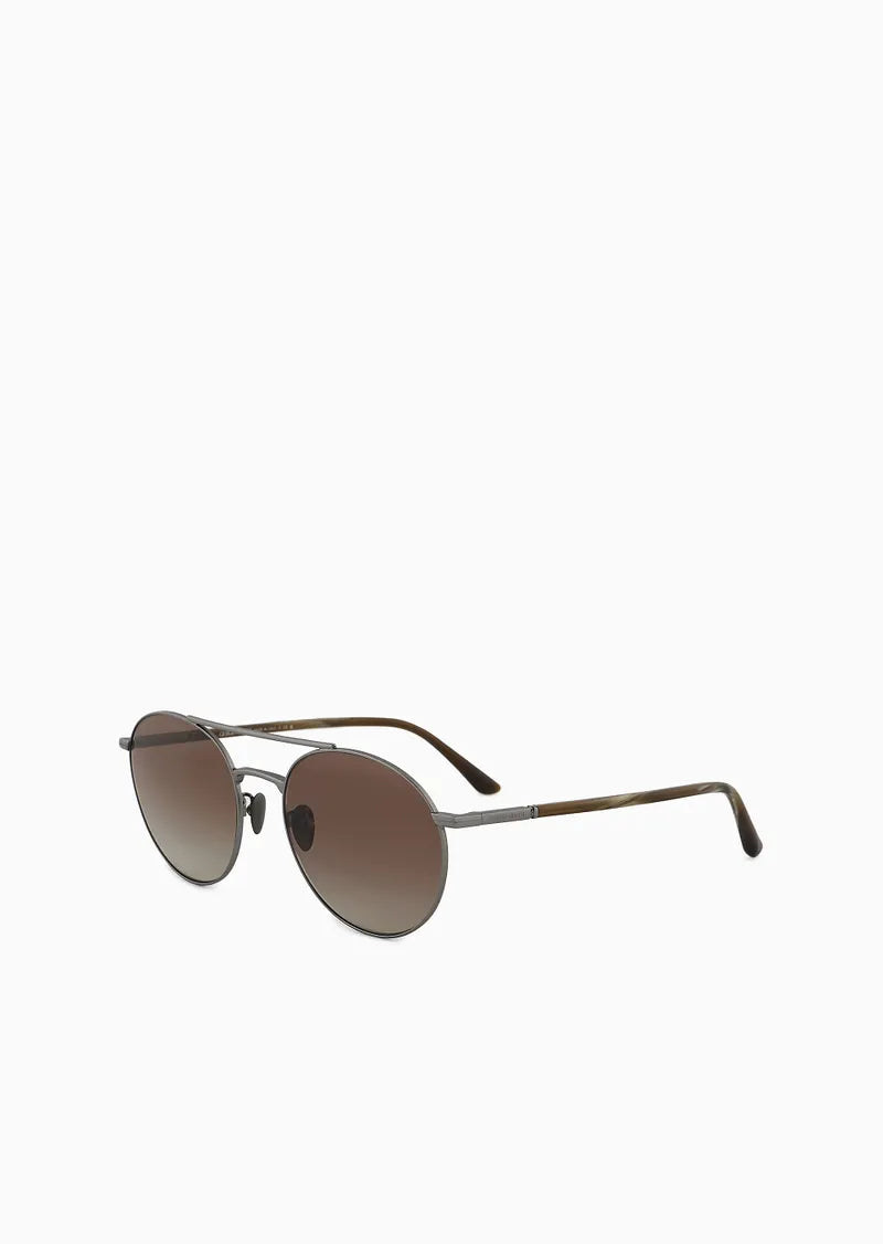 Men’s round sunglasses