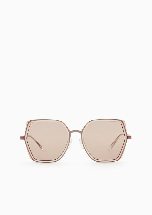 Women’s square oversized sunglasses Asian fit