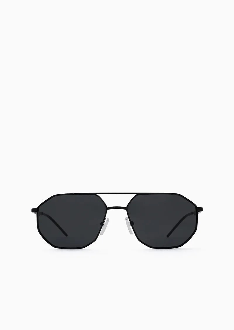 Irregular-shaped men’s sunglasses