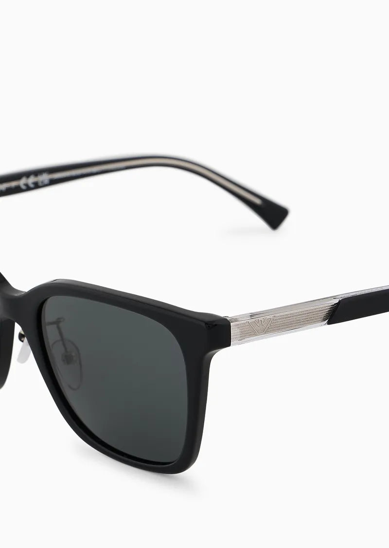 Men’s square sunglasses Asian fit